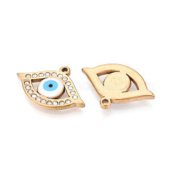 304 Stainless Steel Rhinestone Pendants&nbsp;STAS-N110-51A-G
