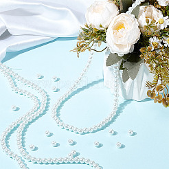 2 Strands Baking Paint Pearlized Glass Pearl Round Beads Strands&nbsp;HY-HY0001-05
