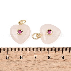 Natural Rose Quartz Pendants&nbsp;GG-CBA4154-05G-03