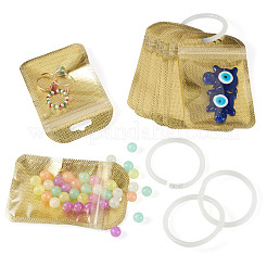 50Pcs Rectangle Plastic Resealable Packaging Bags&nbsp;OPP-TA0001-30B