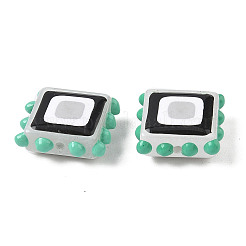 Baking Paint Glass Enamel Beads&nbsp;LAMP-S079-14C