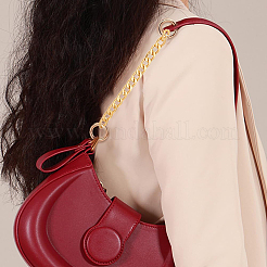 6Pcs 6 Styles Cherry Heart Strawberry Alloy Enamel & Aluminum Link Purse Strap Extenders&nbsp;AJEW-PH0006-09