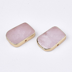 Electroplate Natural Rose Quartz Beads&nbsp;G-S344-100
