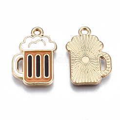 Eco-Friendly Alloy Enamel Pendants&nbsp;ENAM-Q437-048-NR