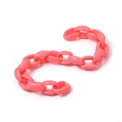 Handmade Acrylic Cable Chains&nbsp;AJEW-JB00690-04