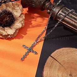 304 Stainless Steel Venetian Chain Necklaces for Women&nbsp;NJEW-JN04982