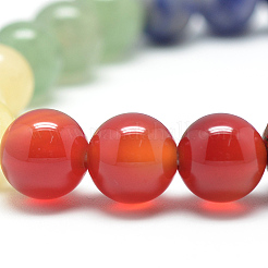 Natural Gemstone Stretch Bracelets&nbsp;G-S263-23