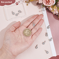 10Pcs Brass Pendants&nbsp;KK-BC0015-70P