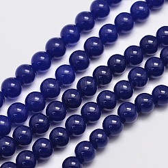 Natural & Dyed Malaysia Jade Bead Strands&nbsp;G-A146-8mm-A22