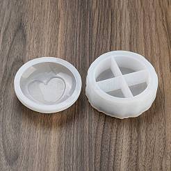 Heart Pattern Storage Box DIY Silicone Molds&nbsp;SIMO-D003-02