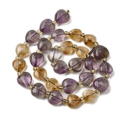 Natural Ametrine Beads Strands&nbsp;G-F799-C01-01