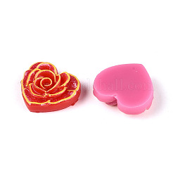 Printed Opaque Resin Cabochons&nbsp;CRES-T025-16C