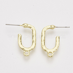 Alloy Stud Earring Findings&nbsp;PALLOY-S121-129