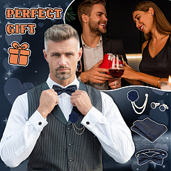 Polyester Satin Bow Tie for Men&nbsp;FIND-GA0003-49B