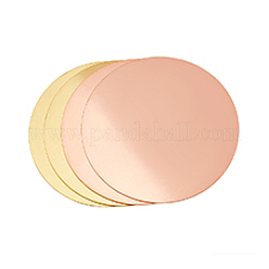 4Pcs 2 Styles Brass/Copper Sheets&nbsp;DIY-PH0030-74