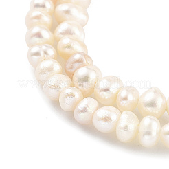 Natural Cultured Freshwater Pearl Beads Strands&nbsp;PEAR-C003-06E