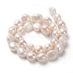 Natural Cultured Freshwater Pearl Beads Strands&nbsp;PEAR-L033-40