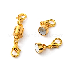 Brass Magnetic Clasps Converter&nbsp;KK-YW0001-60G