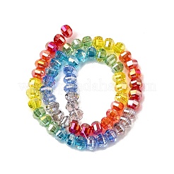 Electroplate Glass Beads Strands&nbsp;EGLA-G039-09B-02