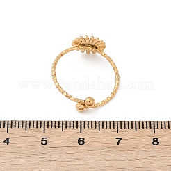 304 Stainless Steel Cuff Rings&nbsp;RJEW-D306-08G