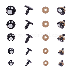 Resin Craft Doll Eyes&nbsp;DIY-WH0126-01-WH