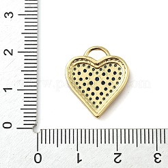 Brass Micro Pave Cubic Zirconia Pendants&nbsp;KK-I276-29G-03
