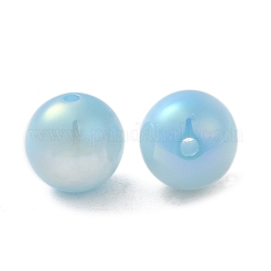 Iridescent Opaque Resin Beads&nbsp;RESI-Z015-01A-04