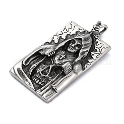304 Stainless Steel Big Pendants&nbsp;STAS-Q332-01AS-01