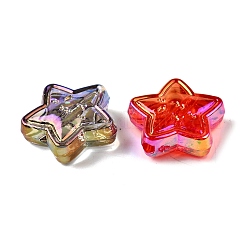 UV Plating Transparent Acrylic Beads&nbsp;MACR-F083-03