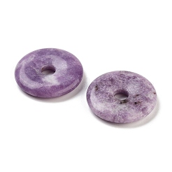 Natural Lepidolite Pendants&nbsp;G-K099-30mm-02