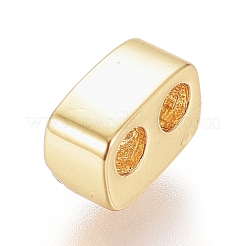 Brass Micro Pave Cubic Zirconia Slide Charms&nbsp;ZIRC-G166-33