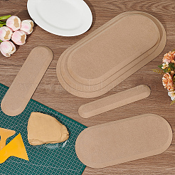 6Pcs 6 Styles MDF Wood Boards&nbsp;DIY-PH0030-54