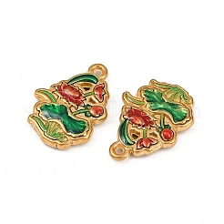 304 Stainless Steel Enamel Pendants&nbsp;STAS-Z140-08G