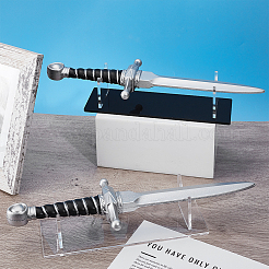 2Pcs 2 Colors Acrylic Single Sword Display Stands&nbsp;ODIS-GA0001-79