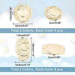 28Pcs 4 Styles Alloy Connector Charms&nbsp;FIND-AR0001-99