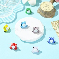 7Pcs 7 Colors Handmade Lampwork Beads&nbsp;LAMP-CJ0002-15