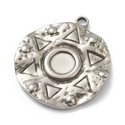 Non-Tarnish 304 Stainless Steel Pendants&nbsp;STAS-G244-24P