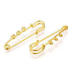 Iron Safety Pin Brooch Findings&nbsp;IFIN-TAC0008-01G