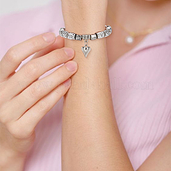 100Pcs 10 Styles Tibetan Style Zinc Alloy Beads&nbsp;FIND-SP0005-88