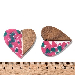 Resin and Walnut Pendants&nbsp;FIND-R051-09A