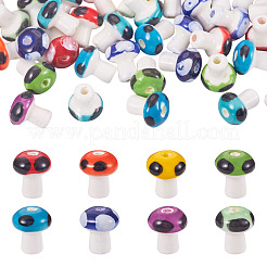 50Pcs Handmade Porcelain Beads&nbsp;PORC-TA0001-17