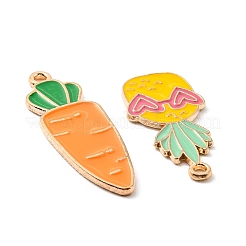 Alloy Enamel Pendants&nbsp;ENAM-D053-03KCG