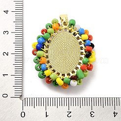 Rack Plating Brass Charms&nbsp;KK-M082-01B
