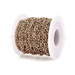 304 Stainless Steel Rectangle Link Chains&nbsp;CHS-Q009-16A-G