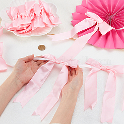 3Pcs 3 Styles Polyester Bowknot Hanging Banner&nbsp;OFST-ME0001-03