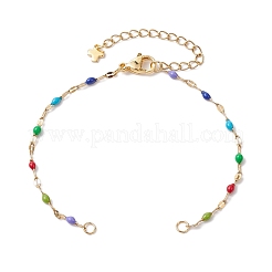 304 Stainless Steel Link Chain Bracelet Makings&nbsp;AJEW-JB01282