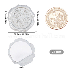 Adhesive Wax Seal Stickers&nbsp;DIY-WH0201-10D