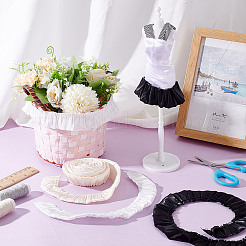 9 Yards Chiffon Wrinkles Lace Ribbon&nbsp;OCOR-NB0002-39B