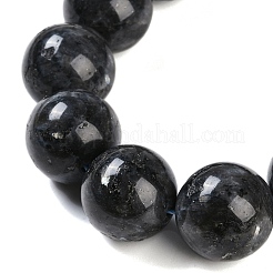 Natural Larvikite Beads Strands&nbsp;G-G118-B02-01