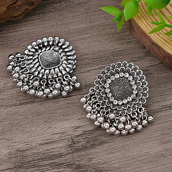 Alloy Flower Chandelier Earrings&nbsp;GG9850-1